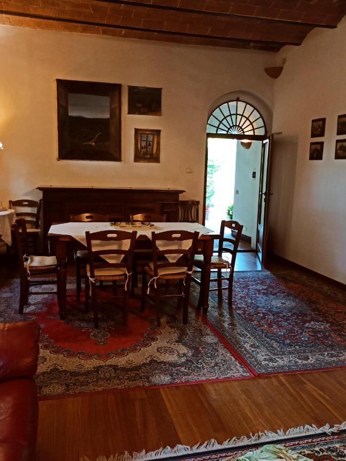Villa Podere Cartaio Bio Estate Pool Airc San Rocco a Pilli Exteriér fotografie