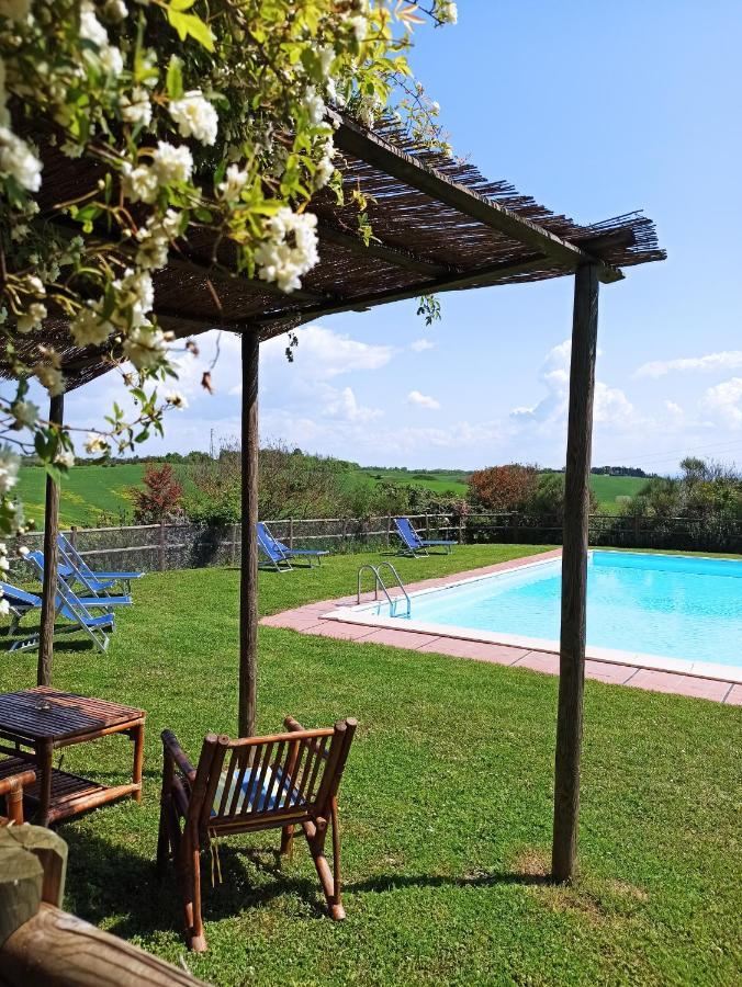 Villa Podere Cartaio Bio Estate Pool Airc San Rocco a Pilli Exteriér fotografie