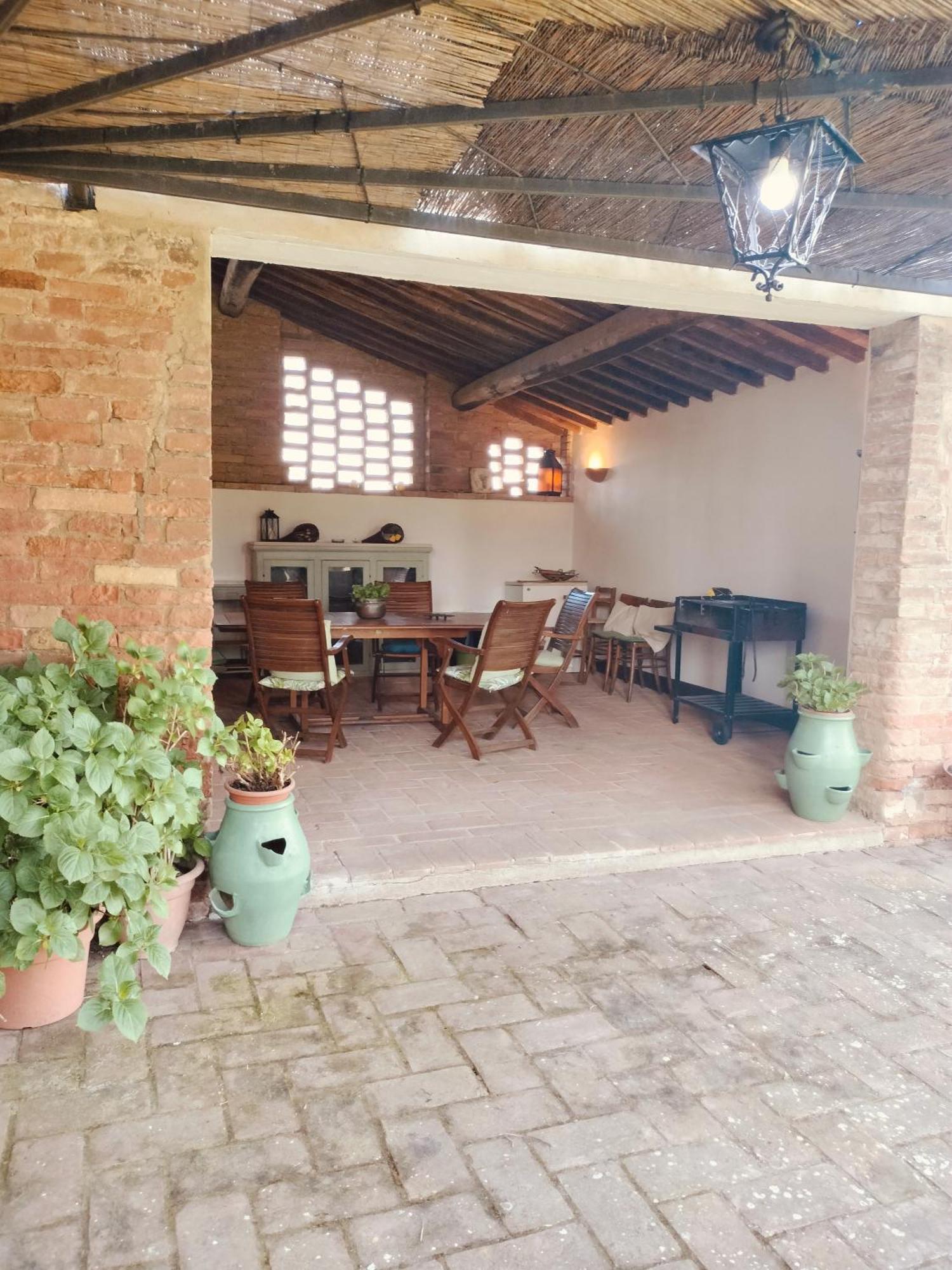 Villa Podere Cartaio Bio Estate Pool Airc San Rocco a Pilli Exteriér fotografie